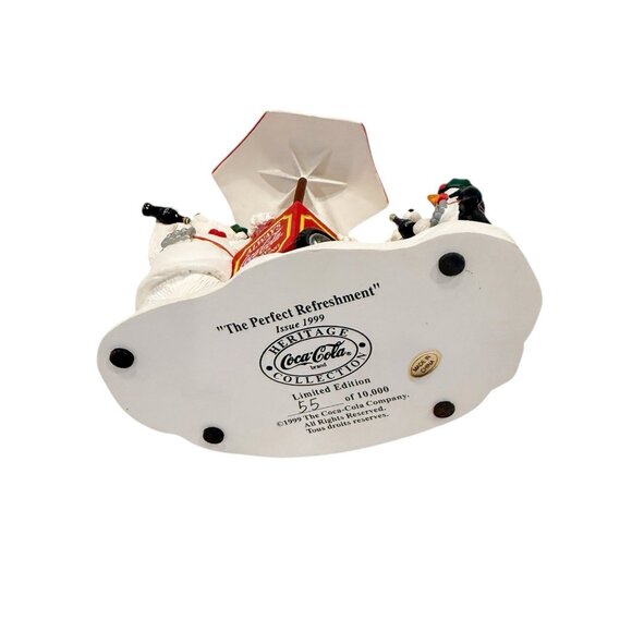 Coca Cola Heritage Collection Numbered Polar Bear "The Perfect Refreshment" 1999 - Picture 5 of 7